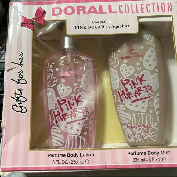 Pink Sugar by Aquolina women's boutique 2 pc Gift Set by DORALL COLLECTION mist - Picture 2 of 13